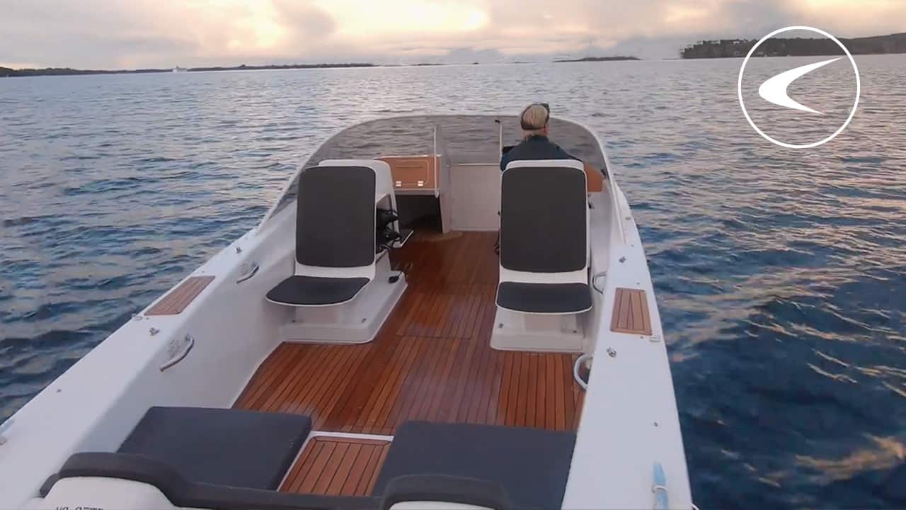 small hydrofoil catamaran