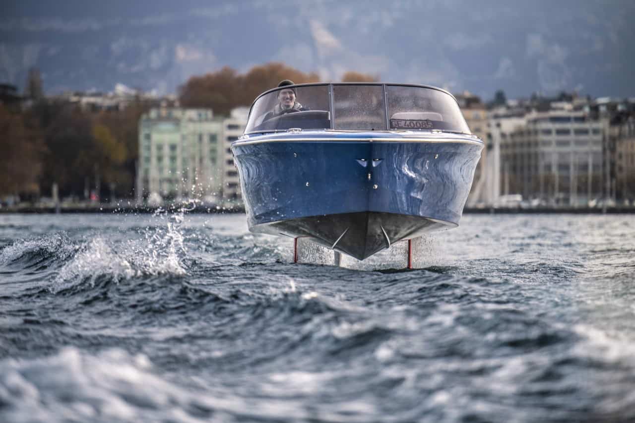 small hydrofoil catamaran