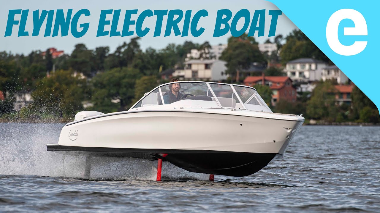 electric hydrofoil catamaran